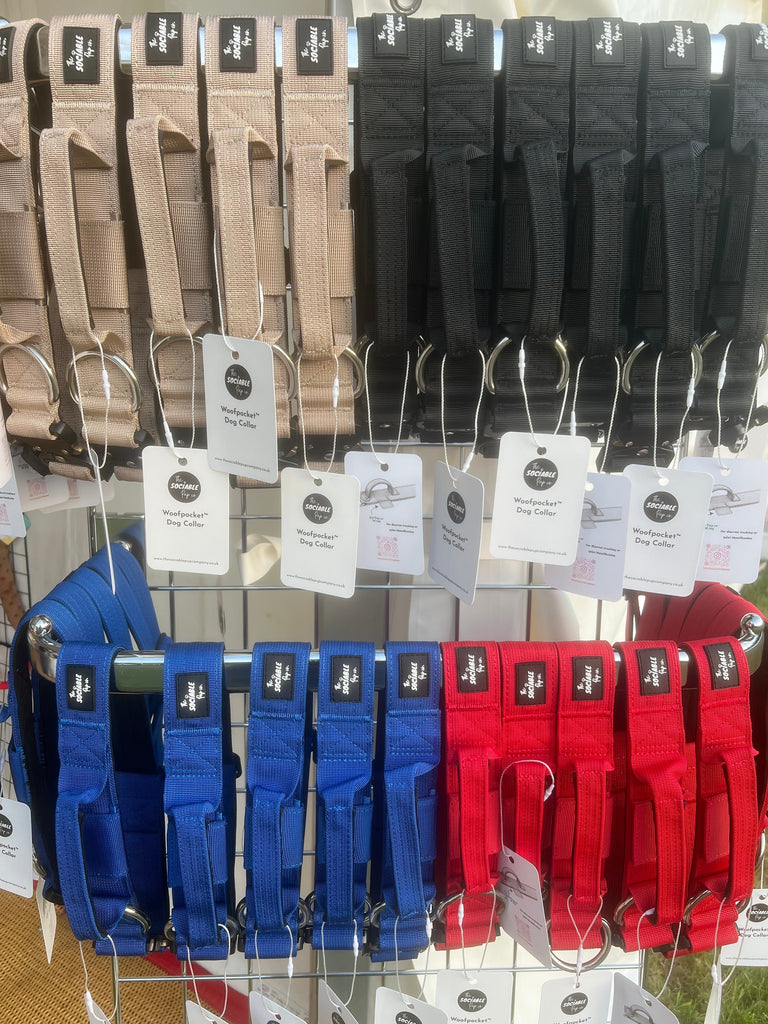 WoofPocket™: The Best AirTag Dog Collar for Big Dogs | The Sociable Pup Company