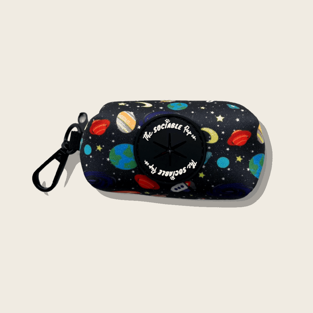 Out of This World Dog Poop Bag Holder – Space-Inspired | The Sociable Pup Company