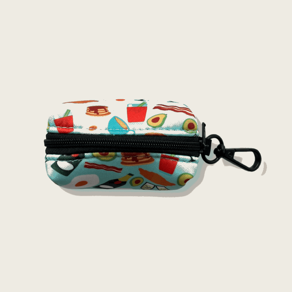 Brunch Pup Dog Poop Bag  – Fun & Functional - Fastening View | The Sociable Pup Company
